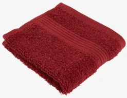 KARLSTAD Vaskeklude|Vaskeklude|Vaskeklud 28x30 KRONBORG Bordeaux