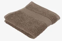 KARLSTAD Vaskeklude|Vaskeklude|Vaskeklud 28x30 KRONBORG Brun