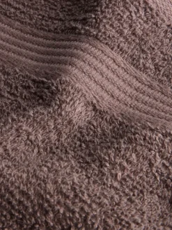 KARLSTAD Vaskeklude|Vaskeklude|Vaskeklud 28x30 KRONBORG Mørkebrun