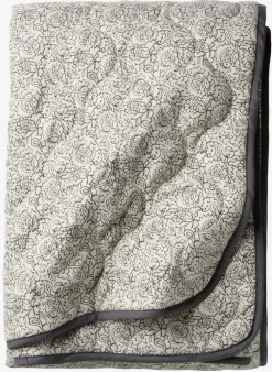 SKAVGRAS Plaider|Vattæppe 140x200 beige/grå