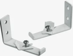 FIXI Tilbehør Til Stænger|Vægbeslag til gardinskinne 2 stk/pk 6cm hvid