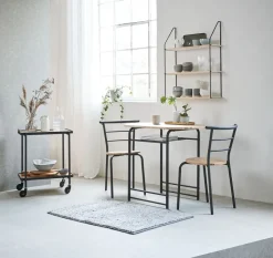 HEJLSMINDE Hylder|Hylder|Væghylde 3 hylder sort/natur