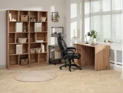 TRAPPEDAL Hylder|Hylder|Væghylde 2 stk/pk egefarve/sort