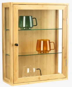 RIBE Småopbevaring Diverse|Vægskab 1 glaslåge natur