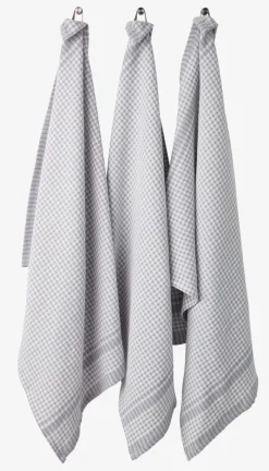 SANDARVE Viskestykker|Viskestykke 50x70 grå 3 stk/pk