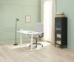 HOPTRUP Skænke Og Vitrineskabe|Skænke Og Vitrineskabe|Vitrineskab 1 låge stål Sort