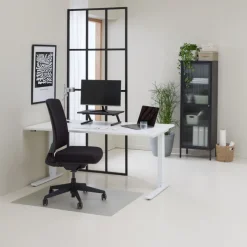 HOPTRUP Skænke Og Vitrineskabe|Skænke Og Vitrineskabe|Vitrineskab 1 låge stål Sort