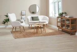 LANGELINIE Skænke Og Vitrineskabe|Skænke Og Vitrineskabe|Vitrineskab 3 låger eg