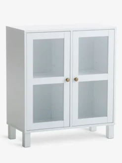 SKALS Reoler Og Rumdelere|Reoler Og Rumdelere|Vitrineskab glaslåger Hvid