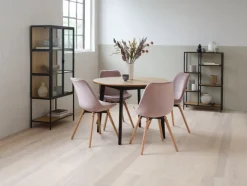 TRAPPEDAL Skænke Og Vitrineskabe|Skænke Og Vitrineskabe|Vitrineskab eg/sort