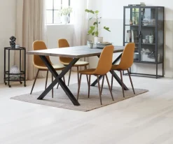 VIRUM Skænke Og Vitrineskabe|Skænke Og Vitrineskabe|Vitrineskab 2 låger Sort