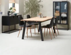 VIRUM Skænke Og Vitrineskabe|Skænke Og Vitrineskabe|Vitrineskab 2 låger Sort