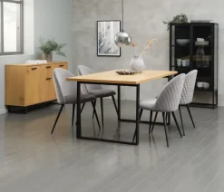 VIRUM Skænke Og Vitrineskabe|Skænke Og Vitrineskabe|Vitrineskab 2 låger Sort